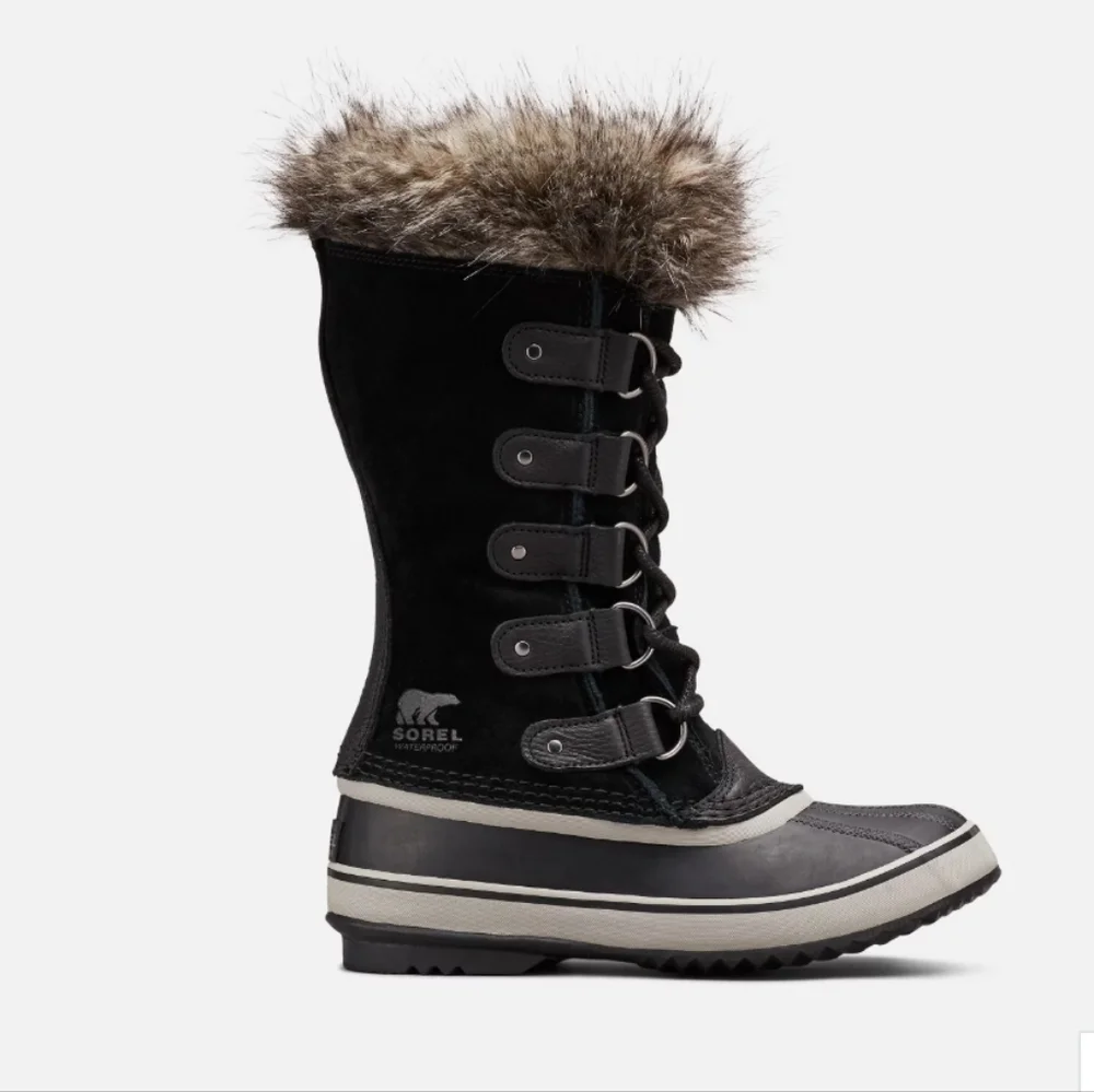 Sorel joan of arctic waterproof boot black 7 NWT